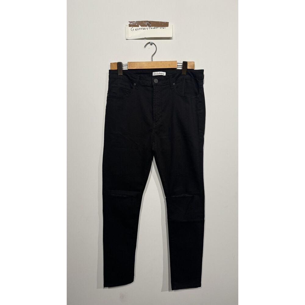 Monfrère Greyson Coated Skinny Fit Jeans - Size 34